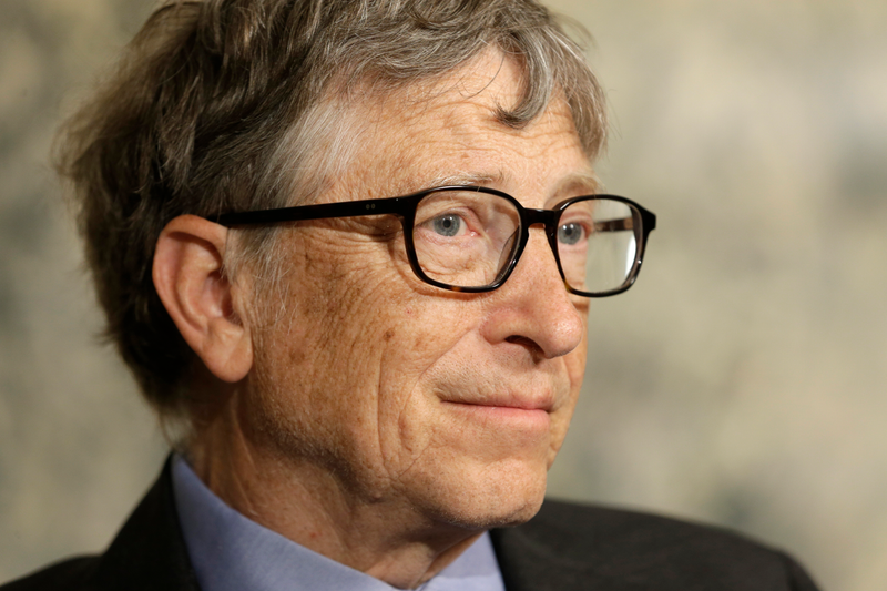 Gates es la única persona públicamente conocida que tiene una tarjeta de oro de por vida en McDonalds en cualquier parte del planeta. AP
